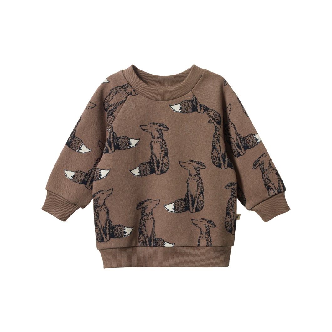 Nature Baby Emerson Sweater - Foxy Cub