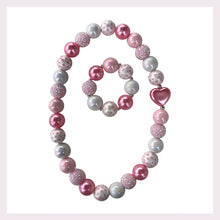 Load image into Gallery viewer, Bubblegum Bella Sweetheart Necklace
