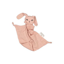 Load image into Gallery viewer, Burrow &amp; Be Muslin Bunny Comforter - Tan Rose
