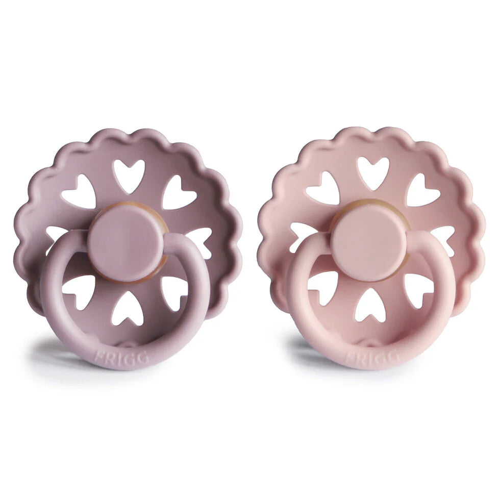 Frigg Latex Fairytale Pacifier 2 pack - The Little Mermaid / Thumbelina
