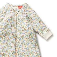 Load image into Gallery viewer, Wilson &amp; Frenchy Organic Long Sleeve Sleeping Bag - 3.5 Tog - Tinker Floral
