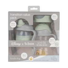 Load image into Gallery viewer, b.box Transition Value Pack - Winnie the Pooh - Switch lids as baby grows
