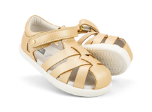 Load image into Gallery viewer, Bobux IWalk Tropicana II Sandal - Pale Gold

