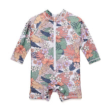 Load image into Gallery viewer, Crywolf Rash Suit - Tropical Floral Size 3
