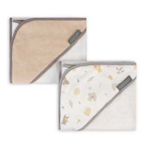 The Little Linen Hooded Towel 2 Pack - Nectar Bear