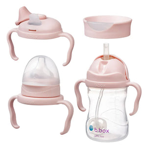 b.box Transition Value Pack - Blush - Switch lids as baby grows