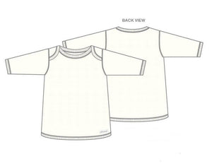 Elfwear Merino Long Sleeve Vest - Natural