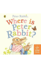 Load image into Gallery viewer, Peter Rabbit Where is Peter Rabbit? Lift the Flap Board Book
