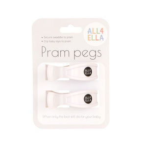 All4Ella Pram Pegs - 2 pack - Choose your colour