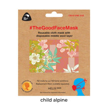 Load image into Gallery viewer, The Good Face Mask - Child Size - Choose Your Design
