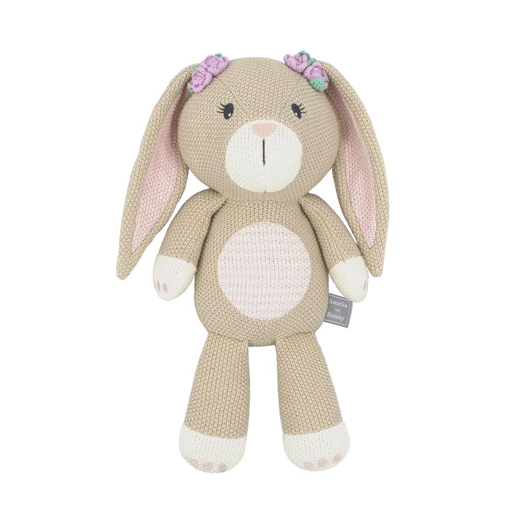 Living Textiles Knitted Toy - Amelia the Bunny