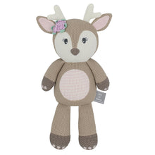 Load image into Gallery viewer, Living Textiles Knitted Toy - Ava the Fawn
