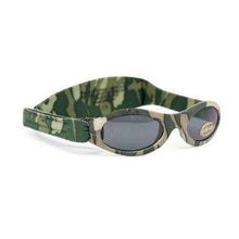Load image into Gallery viewer, Banz Adventure Baby Sunglasses - Camo Green - 0-2 years
