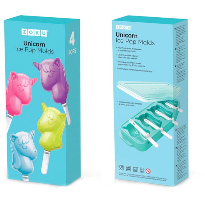 Zoku Unicorn Ice Pop Molds – Babylove Ltd