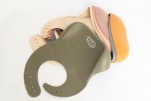 Load image into Gallery viewer, Petite Eats Premium Silicone Bibs - Choose Your Colour
