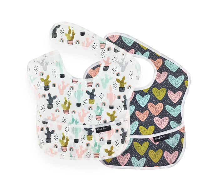 Mum2mum Waterproof Wonder Bib - Choose your design