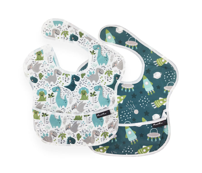Mum2mum Waterproof Wonder Bib - Choose your design