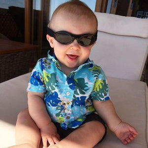 Banz Adventure Baby Sunglasses - Black - 0-2 years