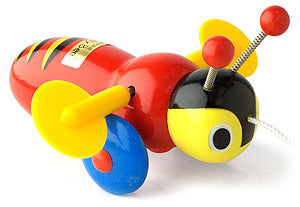 Buzzy Bee Pull Along Wooden Toy