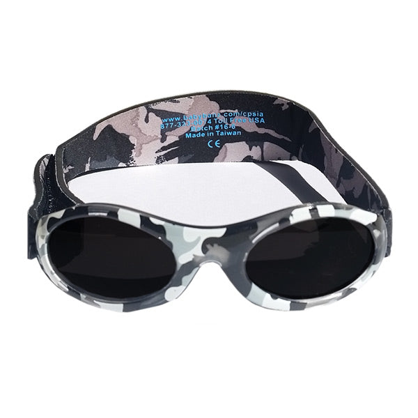 Banz Adventure Kidz Sunglasses - Camo Grey - 2-5 years