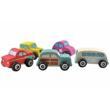 Load image into Gallery viewer, Discoveroo Wooden Beach Car Set
