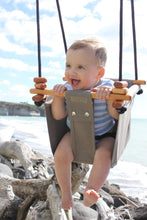 Load image into Gallery viewer, SOLVEJ Baby Toddler Swing - Classic Taupe
