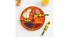 Load image into Gallery viewer, Constructive Eating Construction 3-piece Utensil Set
