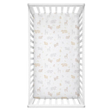 Load image into Gallery viewer, Lolli Living Cot Fitted Sheet (Bosco Bear)
