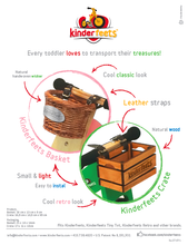 Load image into Gallery viewer, Kinderfeets Bike Basket
