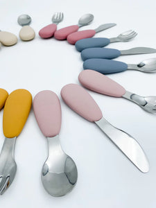 Petite Eats Full Metal Cutlery Set - Choose your colour