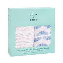 Load image into Gallery viewer, Aden + Anais Classic Muslin Swaddle Blankets - 2 pk - Deco
