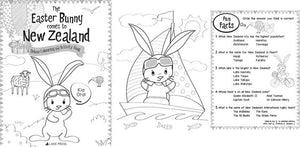 The Easter Bunny comes to New Zealand - Deluxe Colouring & Activity Book