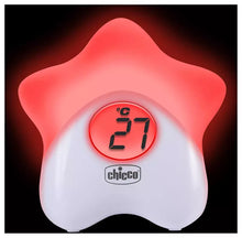 Load image into Gallery viewer, Chicco Star Nightlight &amp; Room Thermometer
