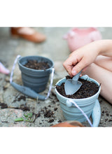Load image into Gallery viewer, Scrunch Seedling Pot with Trowel - Choose your colour
