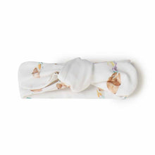 Load image into Gallery viewer, Snuggle Hunny Kids Bunny Organic Topknot Headband
