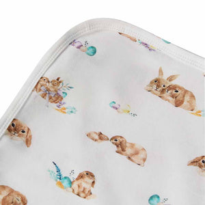 Snuggle Hunny Kids Baby Jersey Wrap & Beanie Set - Bunny