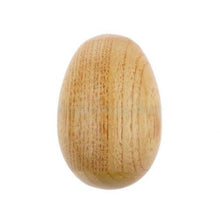 Load image into Gallery viewer, Natural Wooden Egg Maraca
