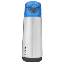 Load image into Gallery viewer, b.box Insulated Sport Spout Bottle 500ml - Blue Slate
