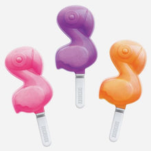 Load image into Gallery viewer, Zoku Flamingo Ice Pop Molds
