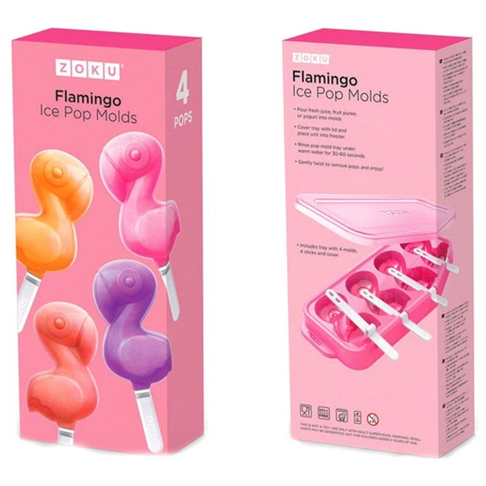 Zoku Flamingo Ice Pop Molds