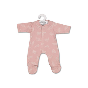 Burrow & Be Doll Clothing for 38cm Doll - Flutter Sleepsuit