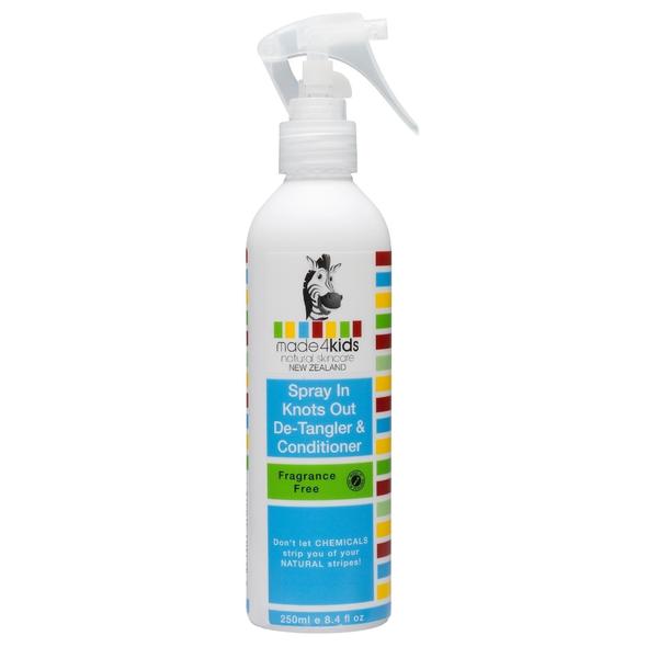 Made4Kids Spray In Knots Out Detangler & Conditioner - Fragrance Free