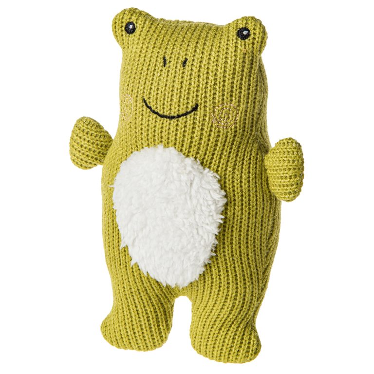 Mary Meyer Knitted Frog Rattle