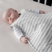Load image into Gallery viewer, Woolbabe Duvet Weight Front Zip Sleeping Bag - Pebble - Sizes 3-24 months &amp; 2-4 years
