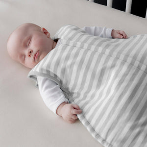 Woolbabe Duvet Weight Front Zip Sleeping Bag - Pebble - Sizes 3-24 months & 2-4 years