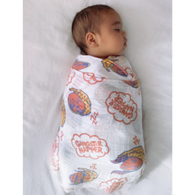 Load image into Gallery viewer, Little Homie Gangster Napper Swaddle
