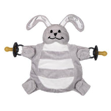 Load image into Gallery viewer, Sleepytot Comforter - Grey Bunny - No more Dummy runs!
