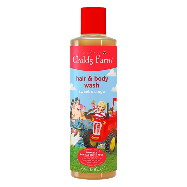 Childs Farm Hair & Body Wash 250ml  (Sweet Orange)