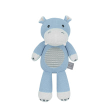 Load image into Gallery viewer, Living Textiles Knitted Toy - Henry the Hippo
