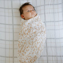 Load image into Gallery viewer, Little Unicorn Cotton Muslin Swaddle - Honeycomb
